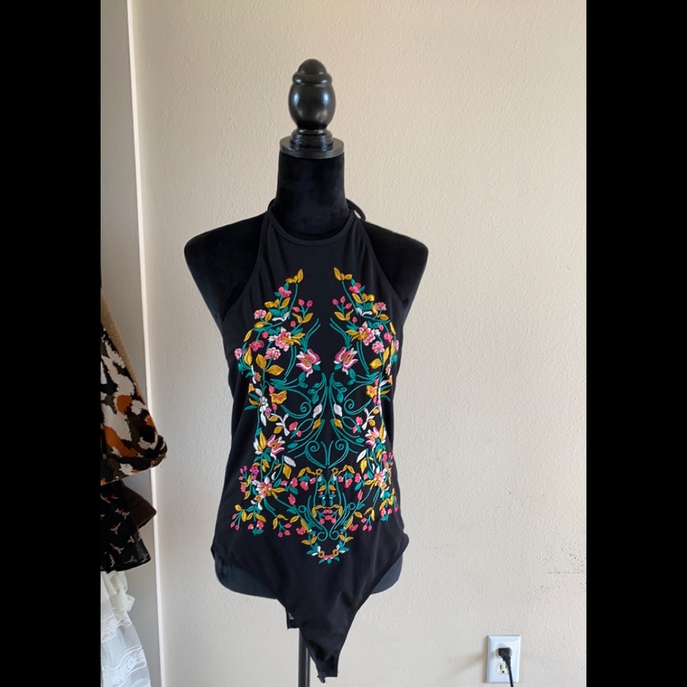 Halter top body suit size L